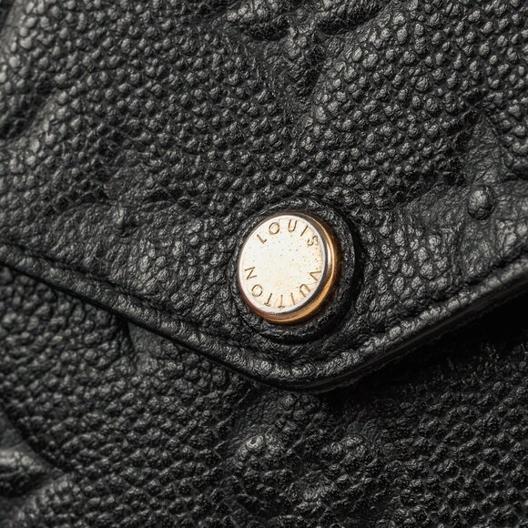 Louis Vuitton Felicie Black Monogram Empreinte Leather Pochette - Picture 9 of 16
